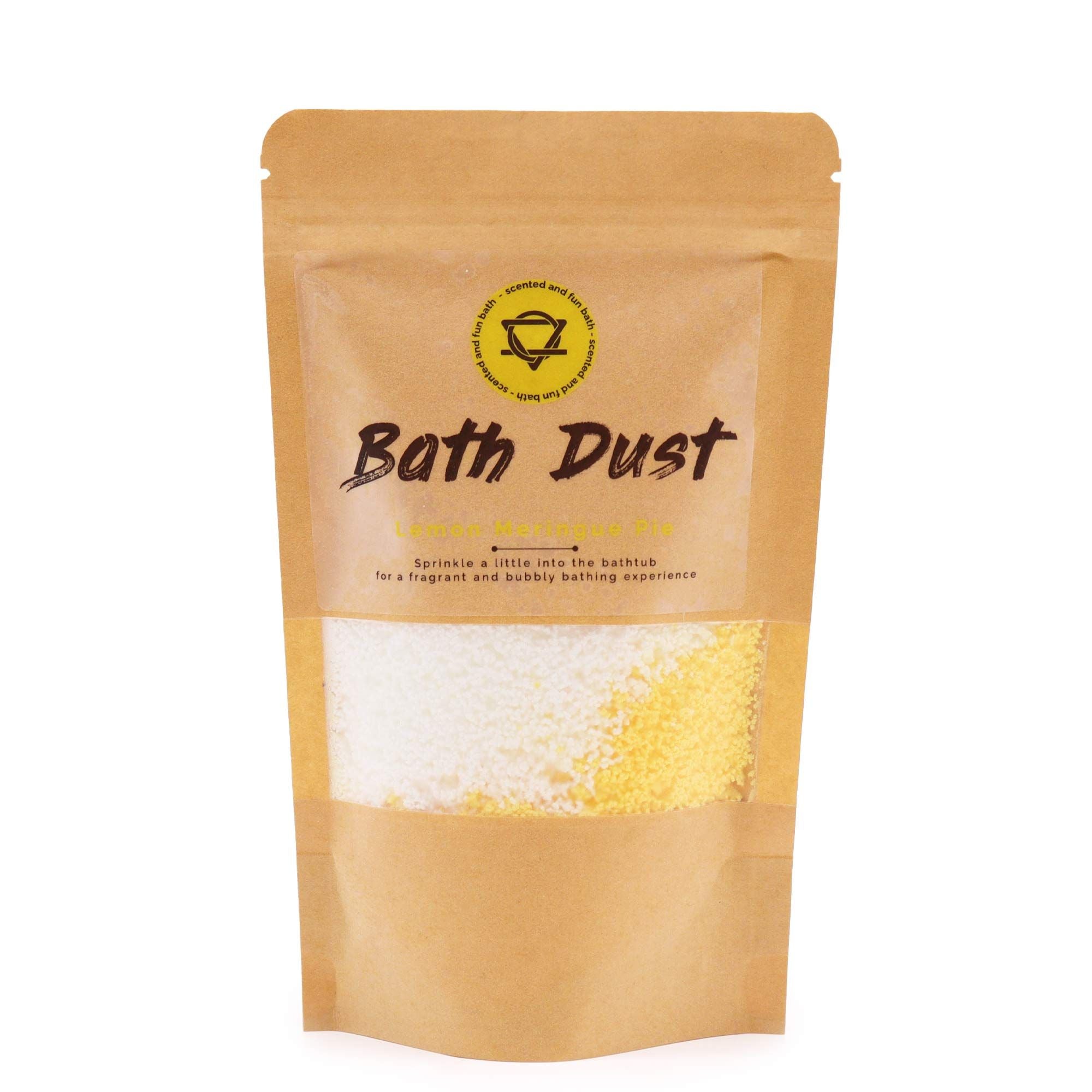 Lemon Meringue Pie Bath Dust 190g for a Refreshing Bath Experience