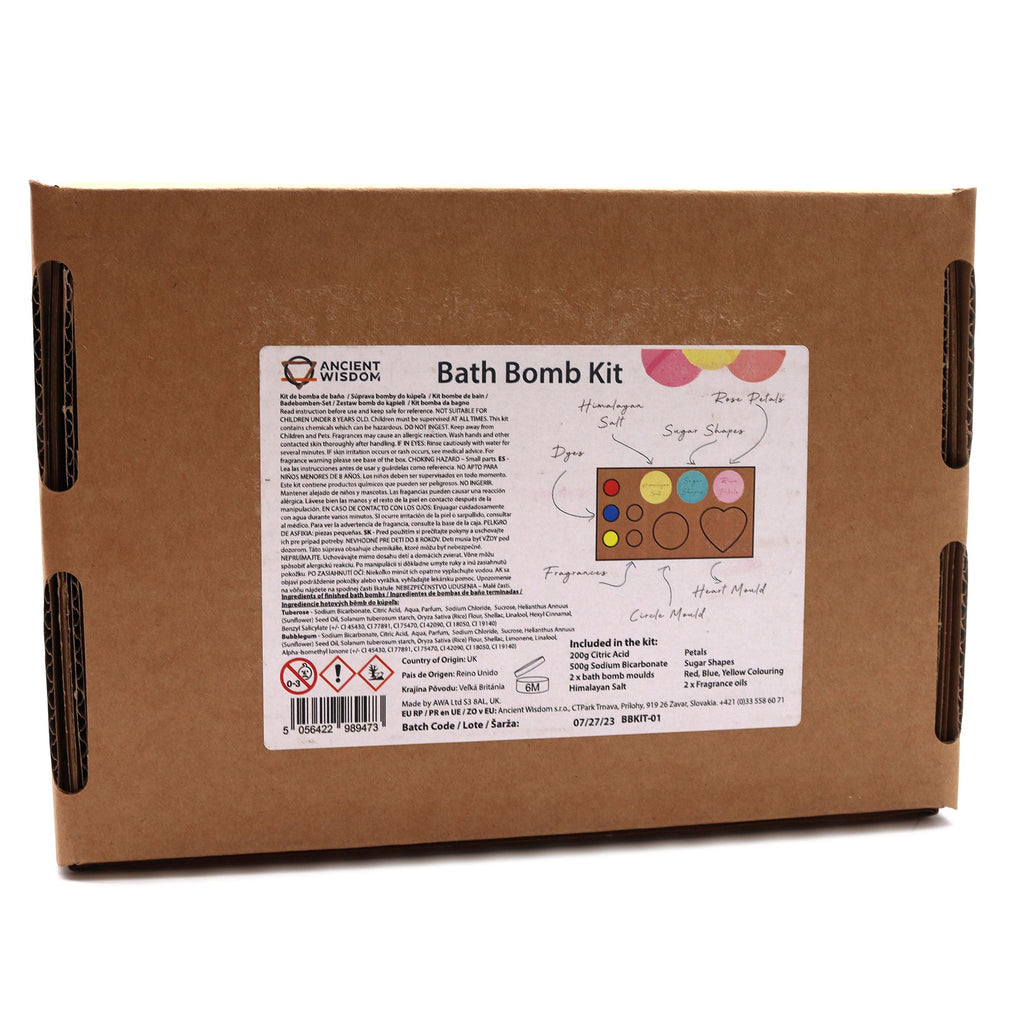 DIY Bath Bomb Kit Create Rose and Bubblegum Scented Bombs at Home