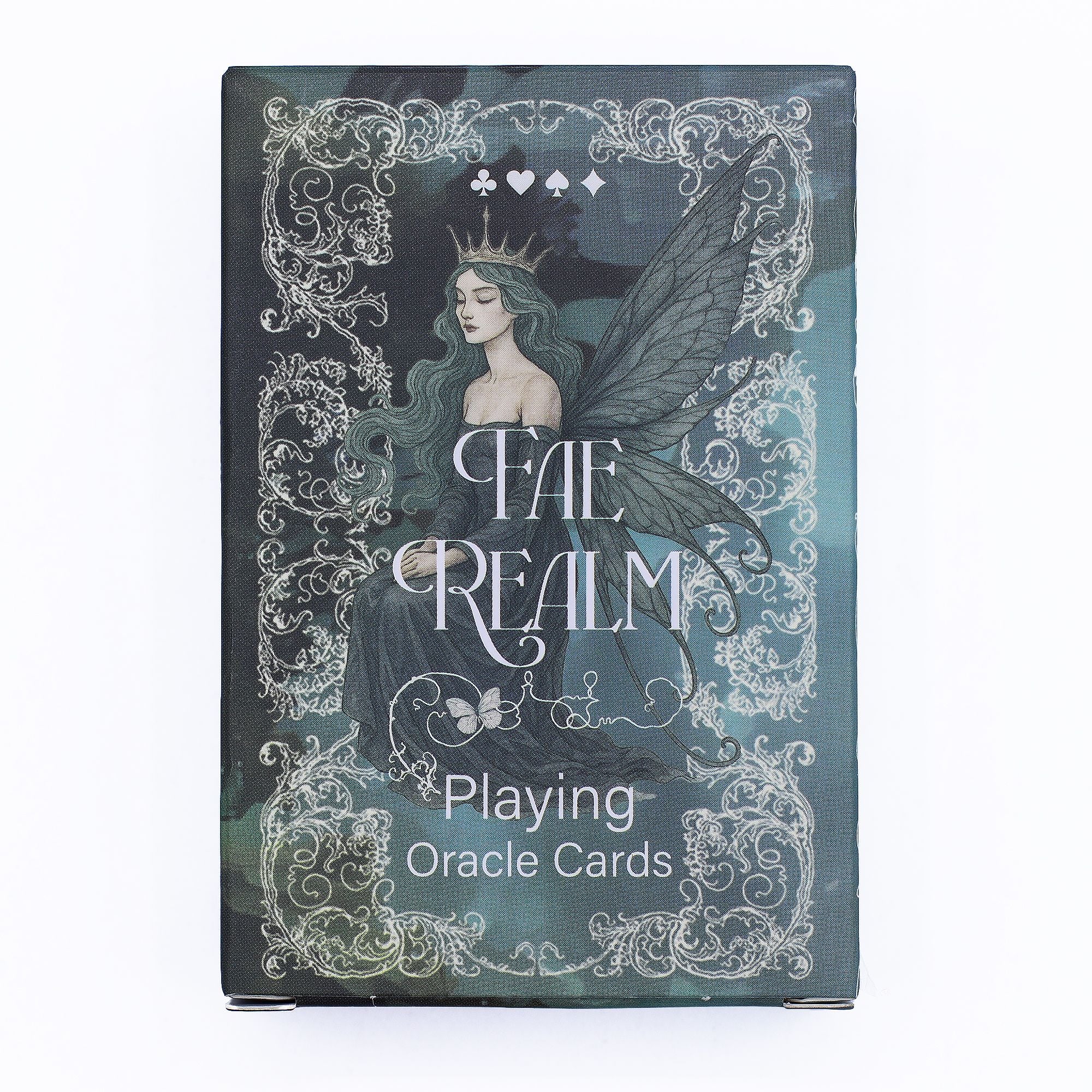 Fae Realm Playing and Oracle Cards with Enchanting Fairy Theme
