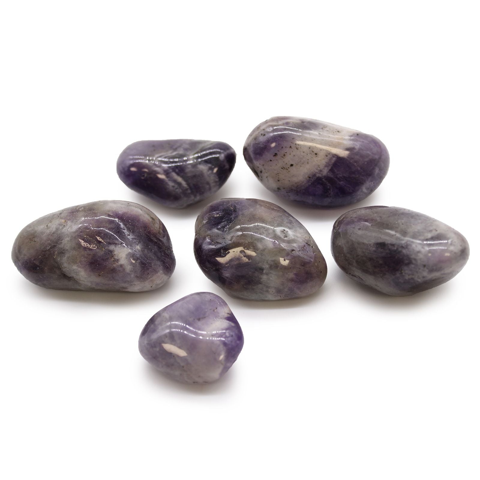 Large African Tumble Stones Amethyst for Home Decor and Gifts