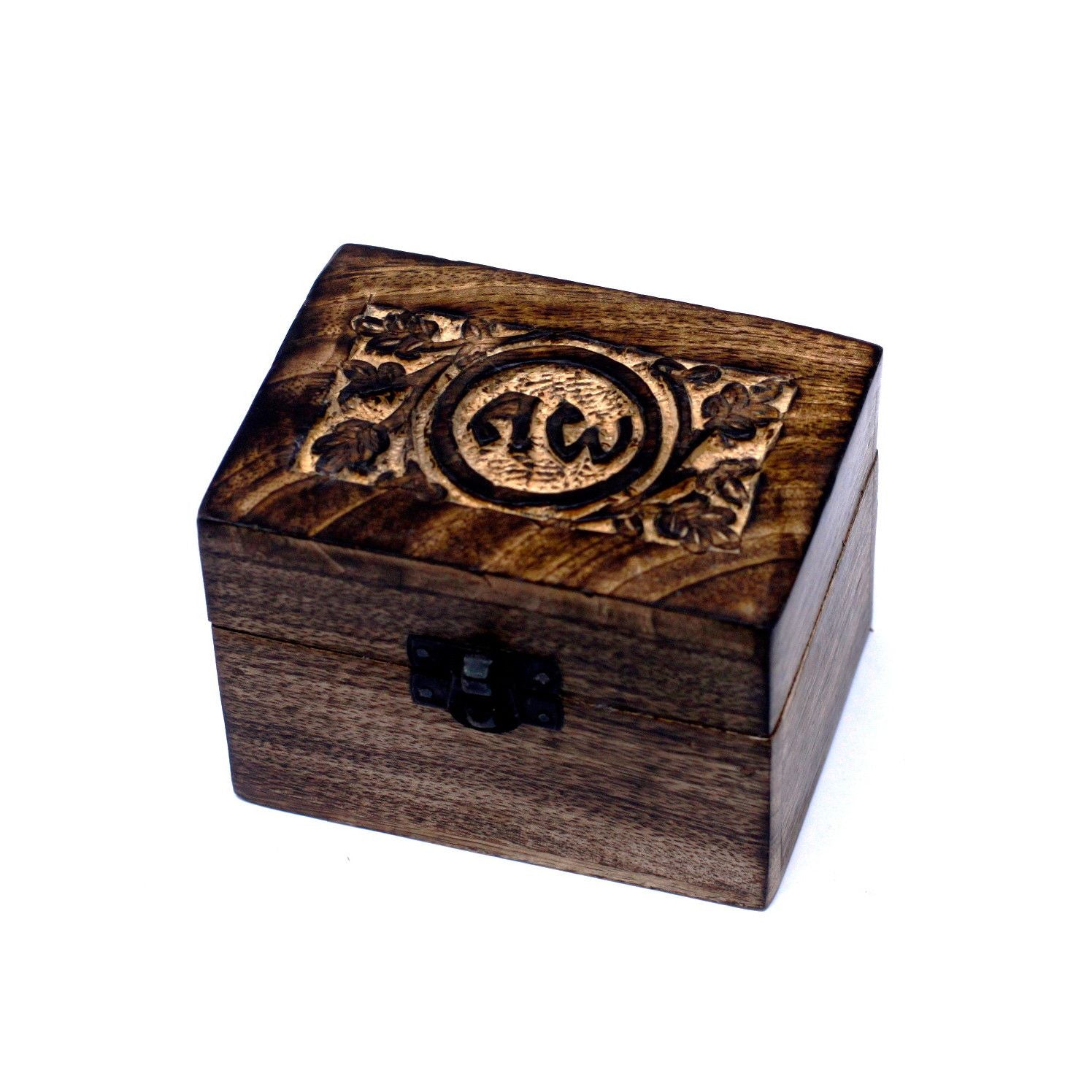 Mango Aromatherapy Box for Six Essential Oil Bottles Storage
