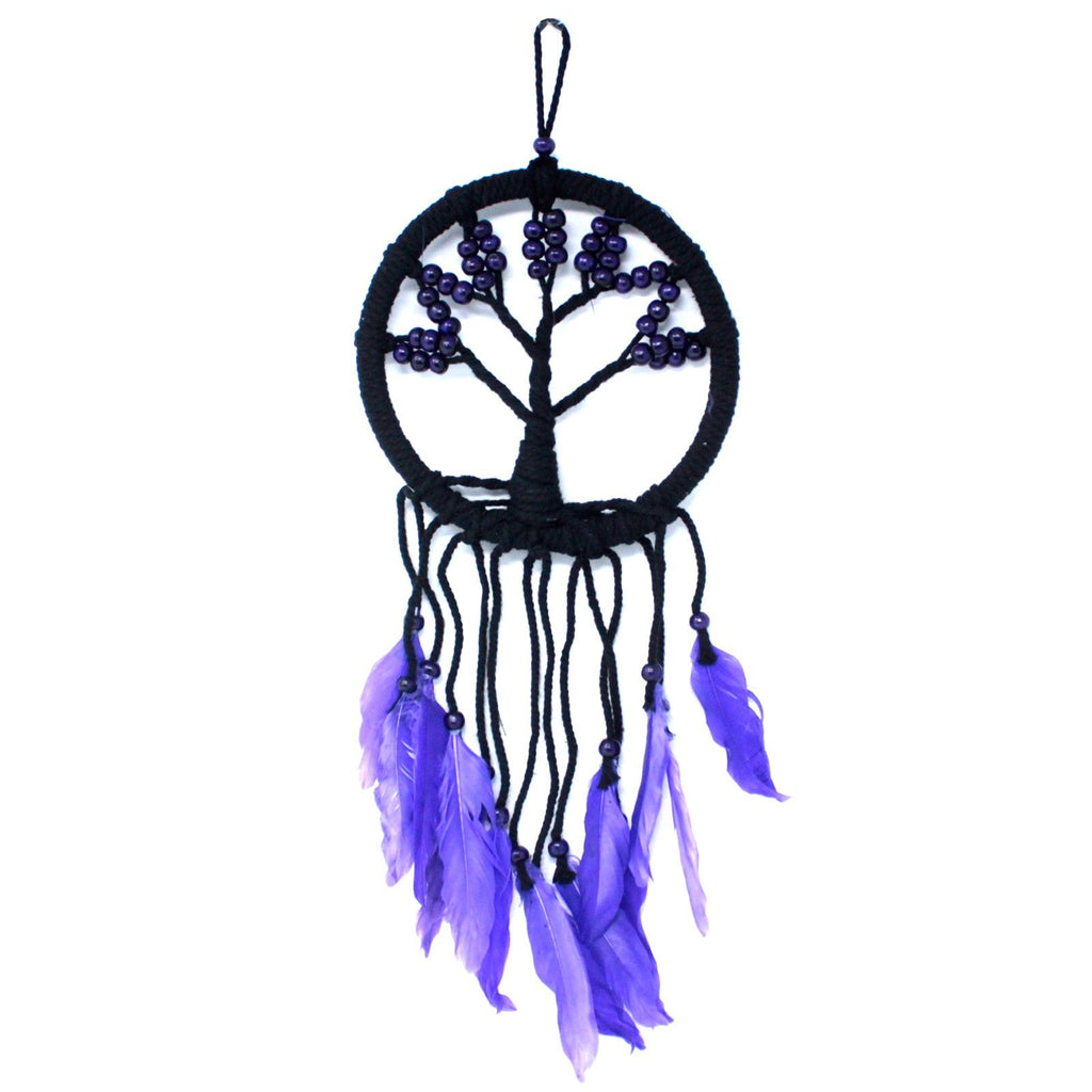 Tree of Life Dreamcatcher 16cm Assorted Boho Style Decor