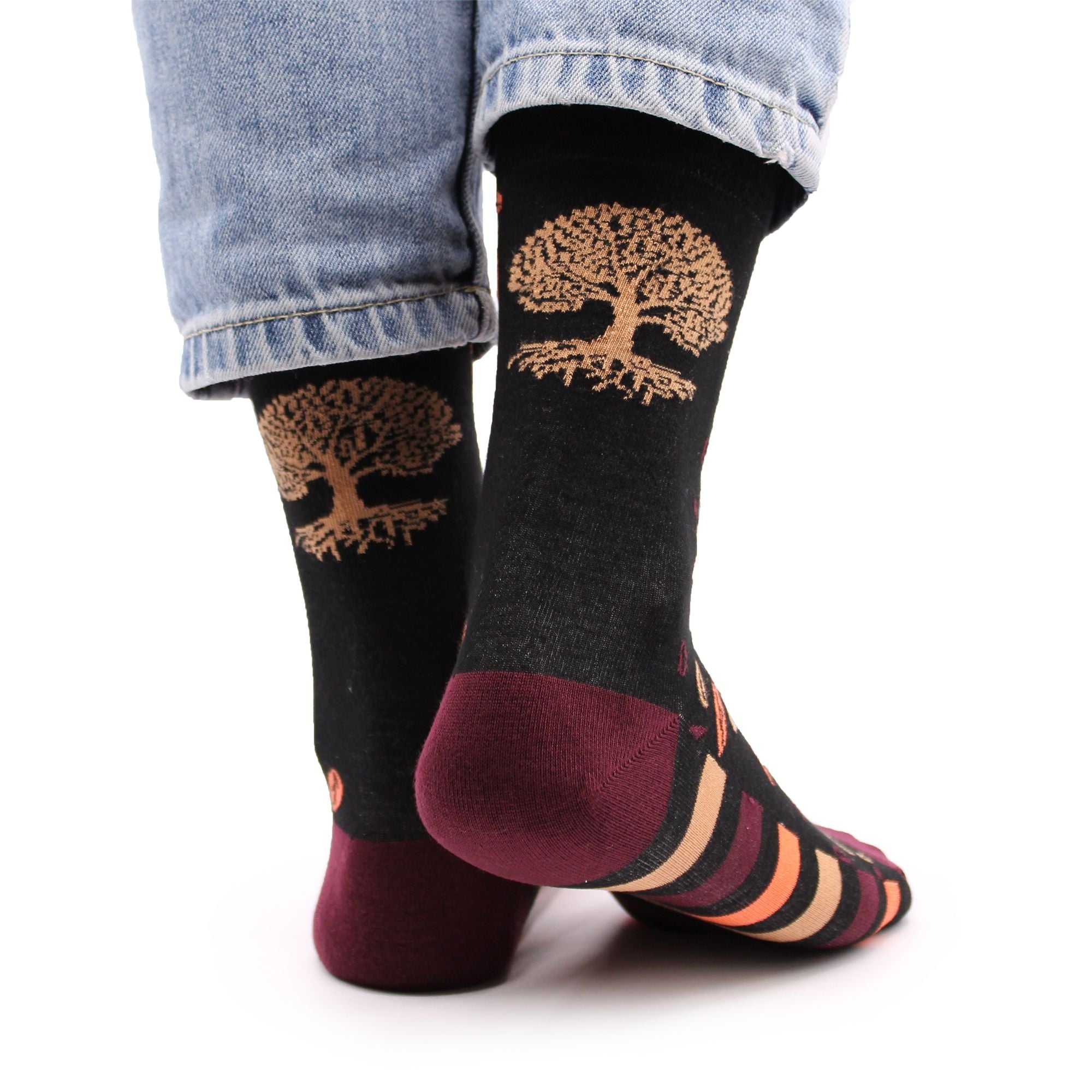 Hop Hare Bamboo Socks S/M Tree of Life Design for Ultimate Comfort