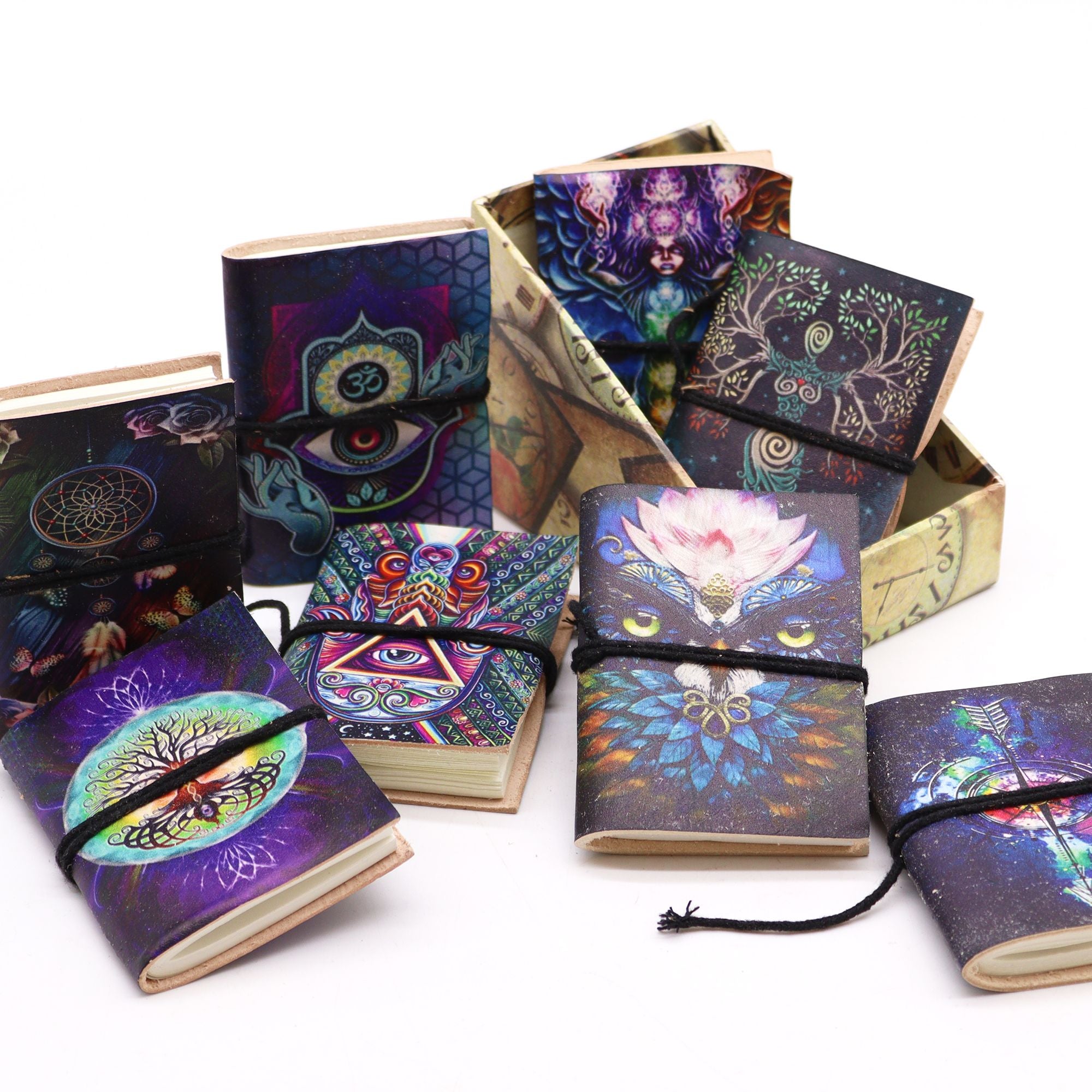Assorted Esoteric Notebooks for Creative Writing and Art