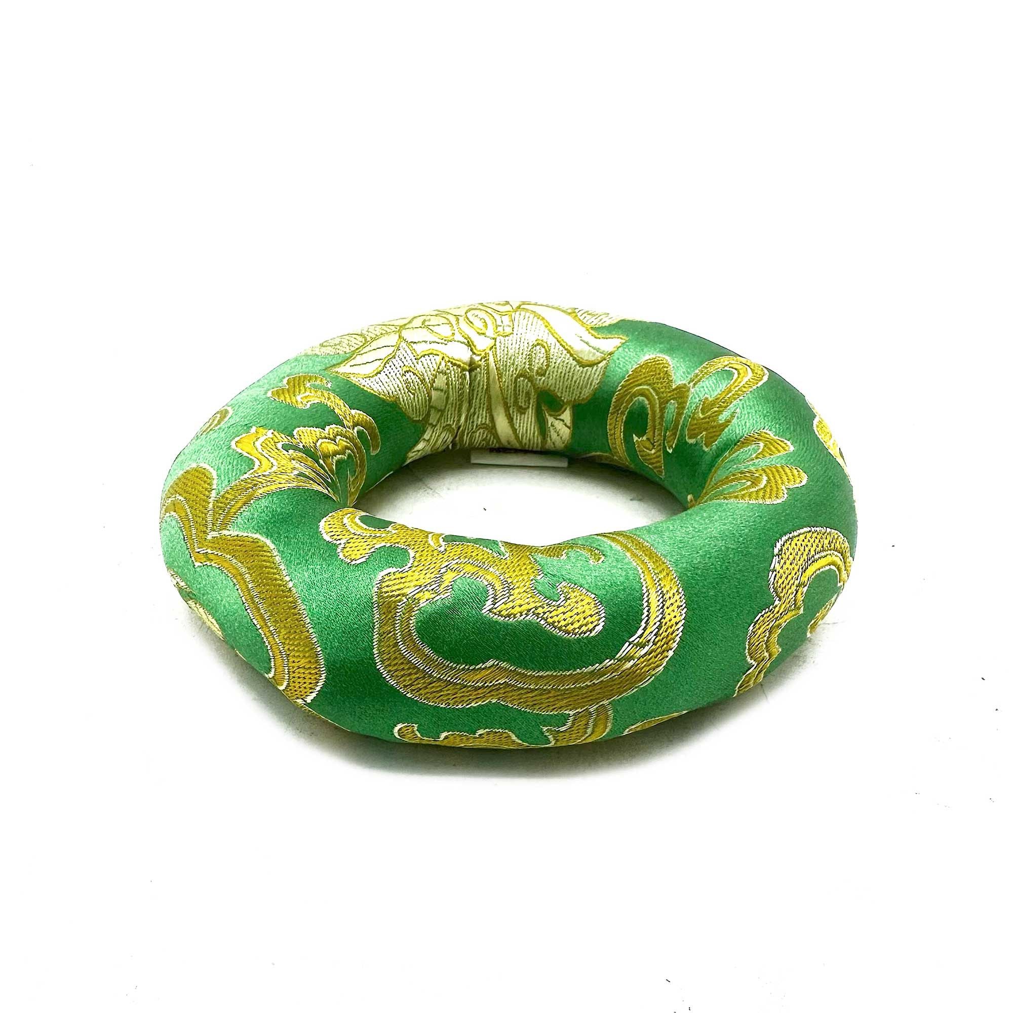 Green Hoop Cushion 10cm for 12 to 14cm Singing Bowls and More