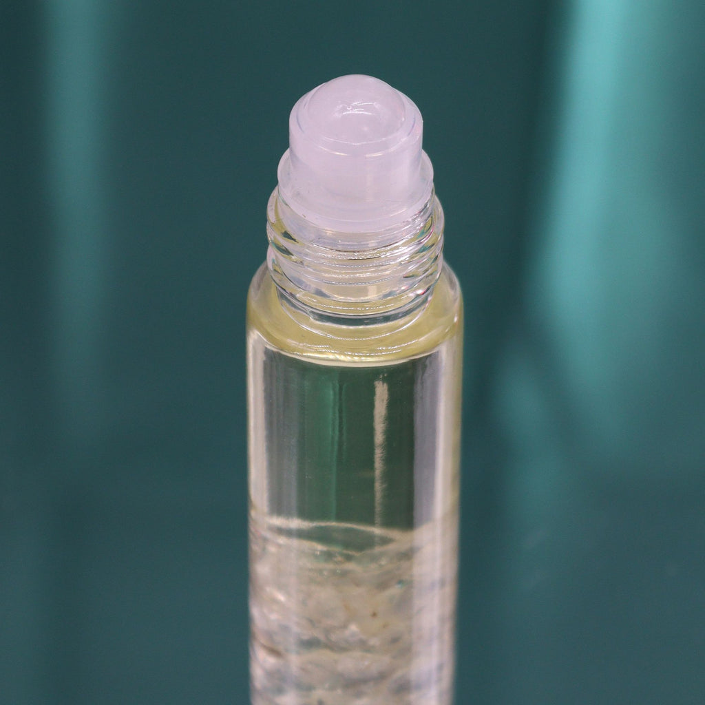 HH Tarot Roll On The Lion with Rock Quartz for Strength and Serenity