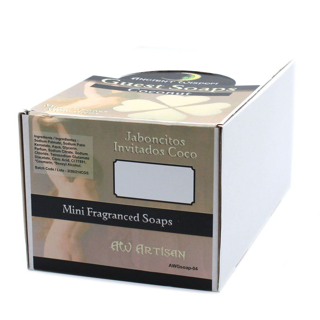 Heart Guest Soap Coconut Scented and Colourful for Bathrooms