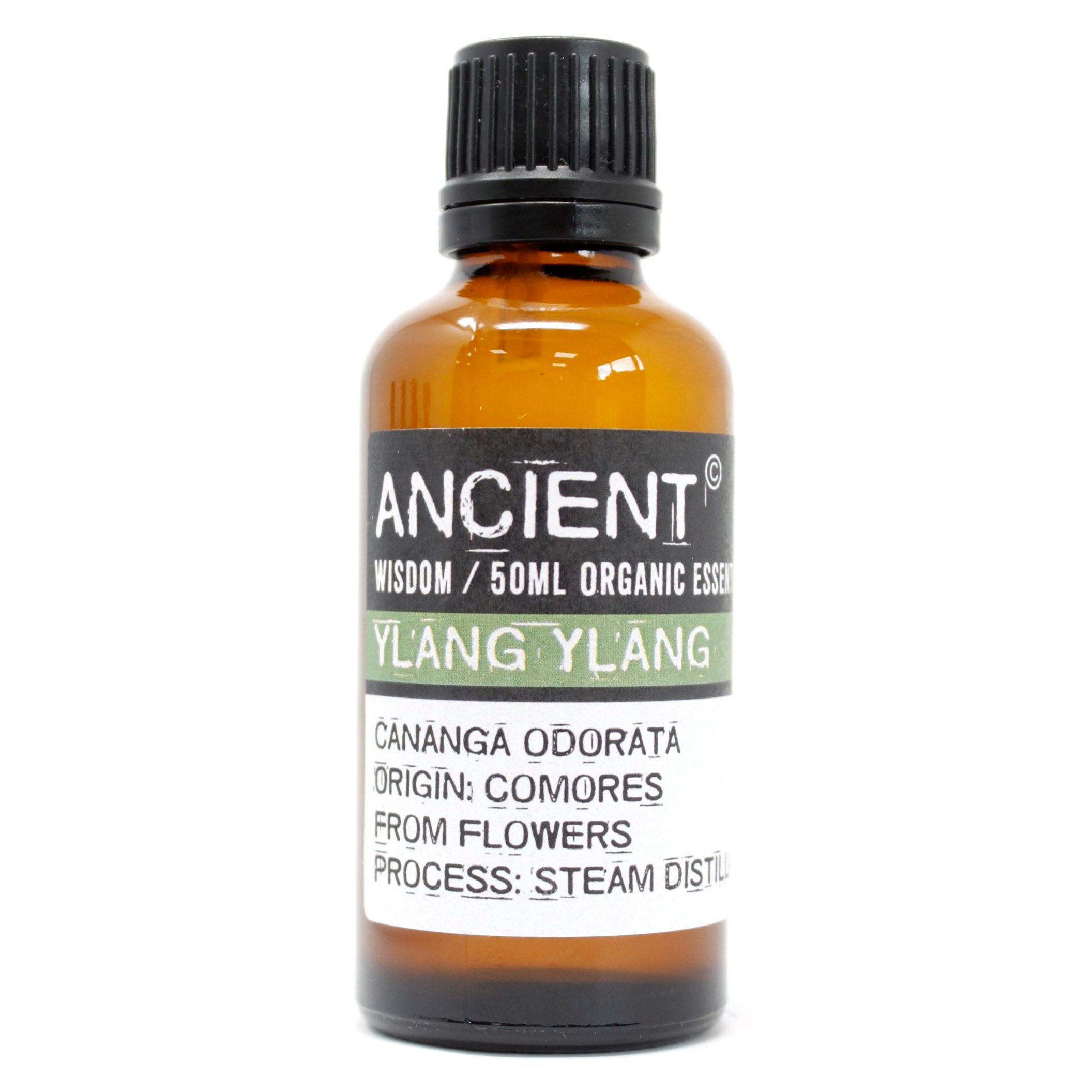 Ylang Ylang Organic Essential Oil 50ml for Aromatherapy Use