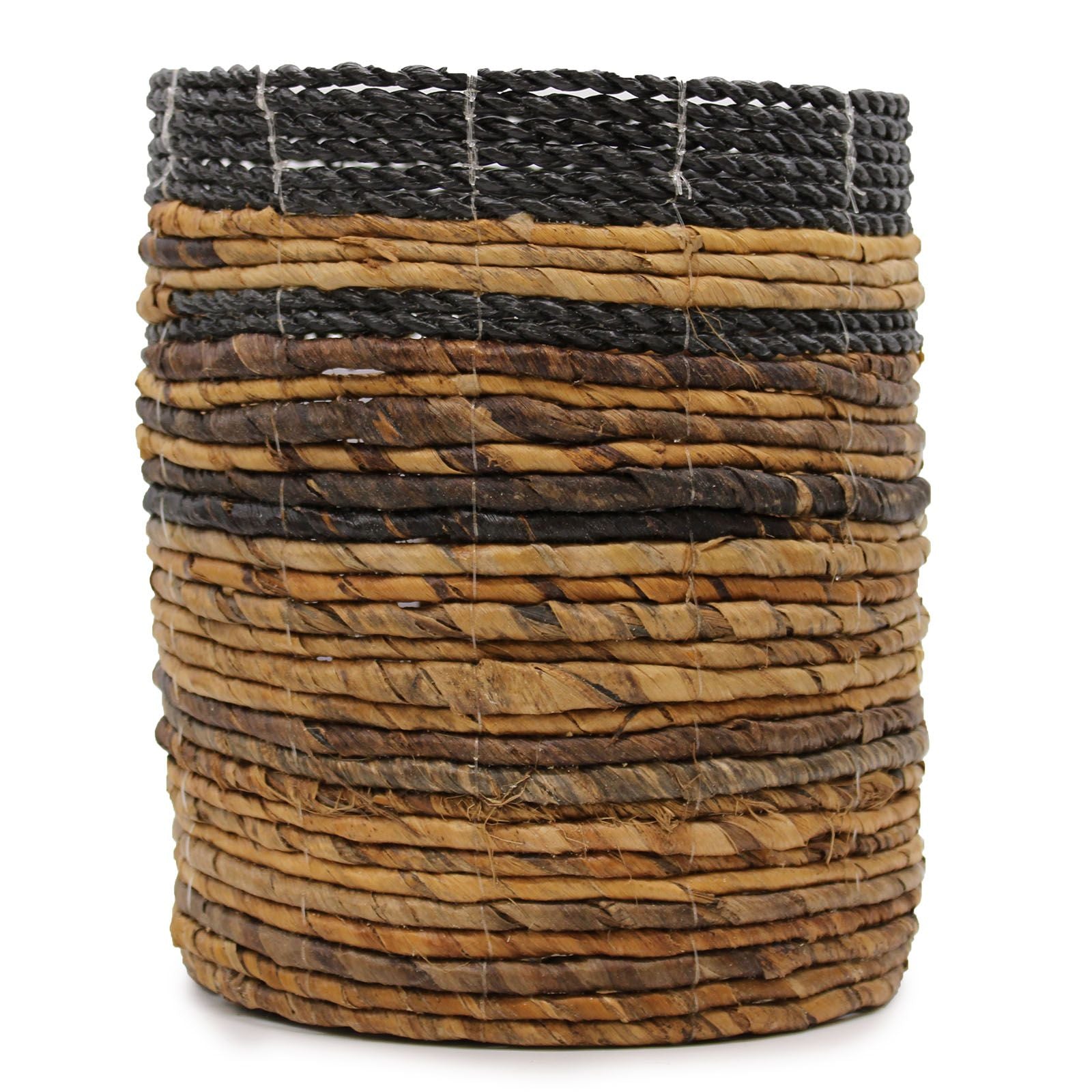Banana Leaf Set of 2 Vases and 2 Bins for Home Decor