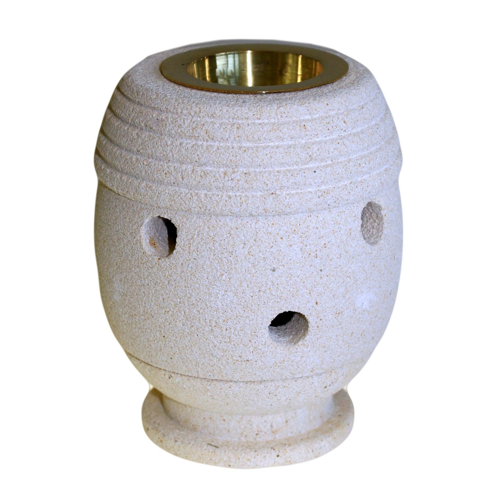Classic Stone Oil Burner for Aromatherapy and Home Decor Use