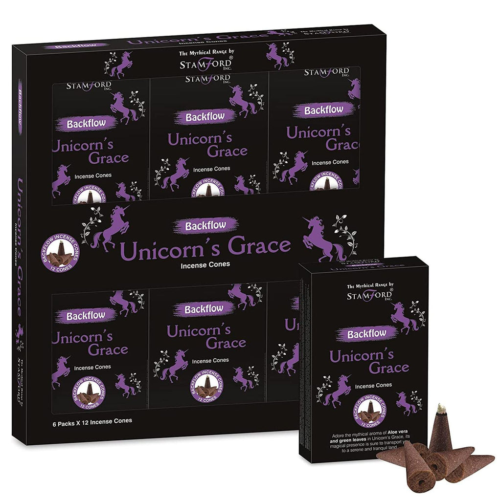 Mythical Backflow Cones Unicorn Grace for Enchanting Aromas
