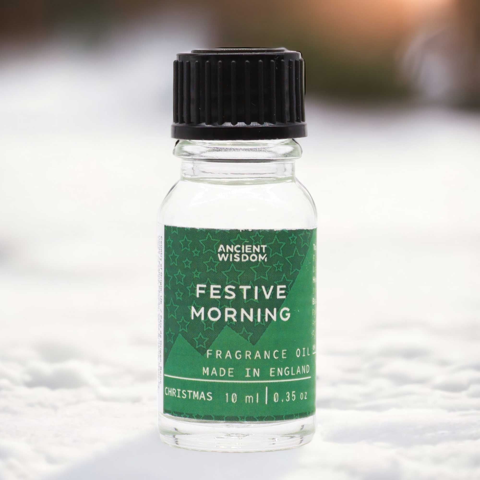 Festive Morning Fragrance Oil 10ml for Enchanting Holiday Scents