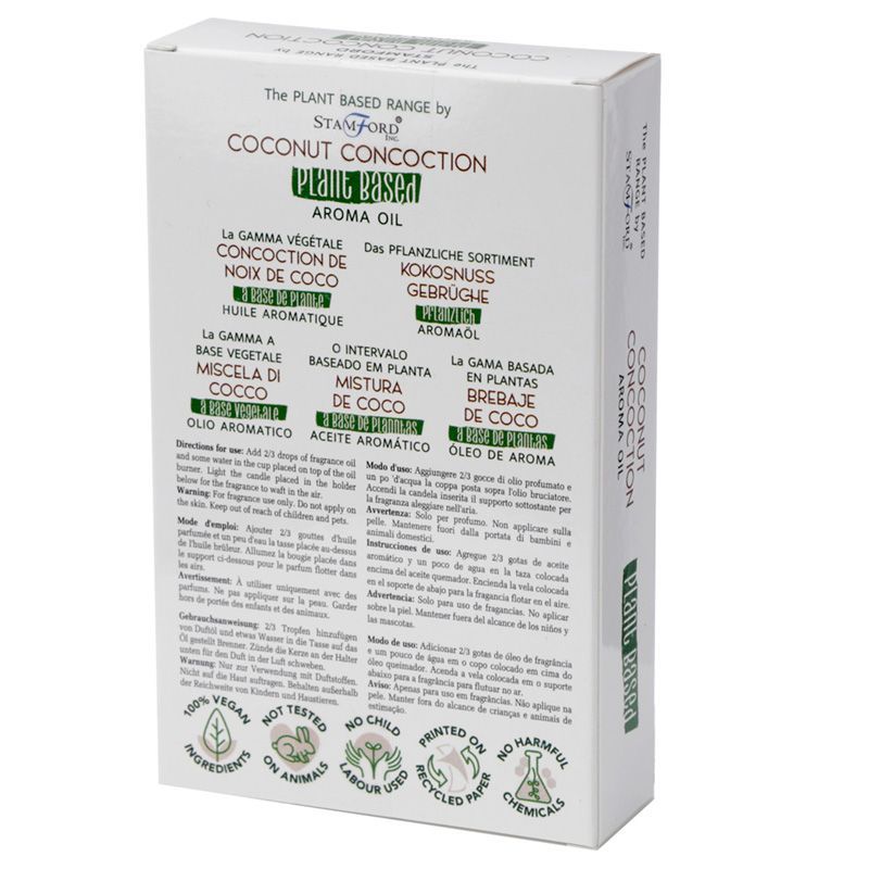 Plant Based Aroma Oil Coconut Concoction for Home Fragrance