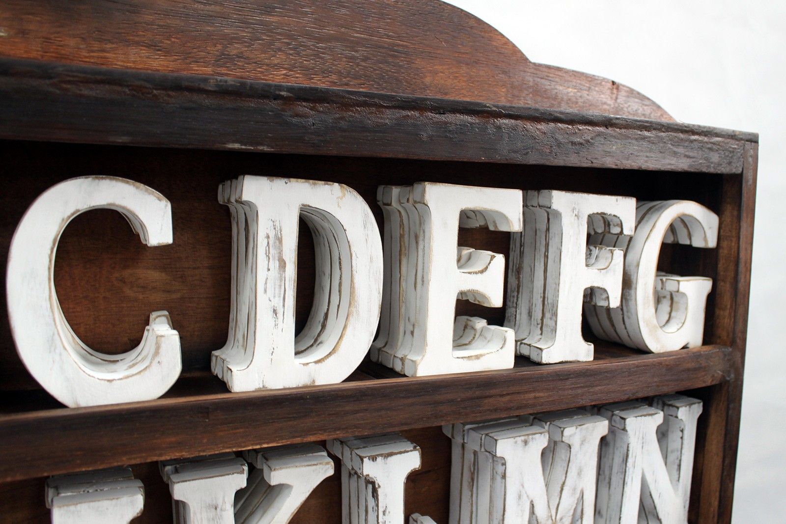 Shabby Chic Letters Craft Starter Pack for Home Decor Projects