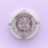 Agnes + Cat Bath Fizzer - Pressed Peonies