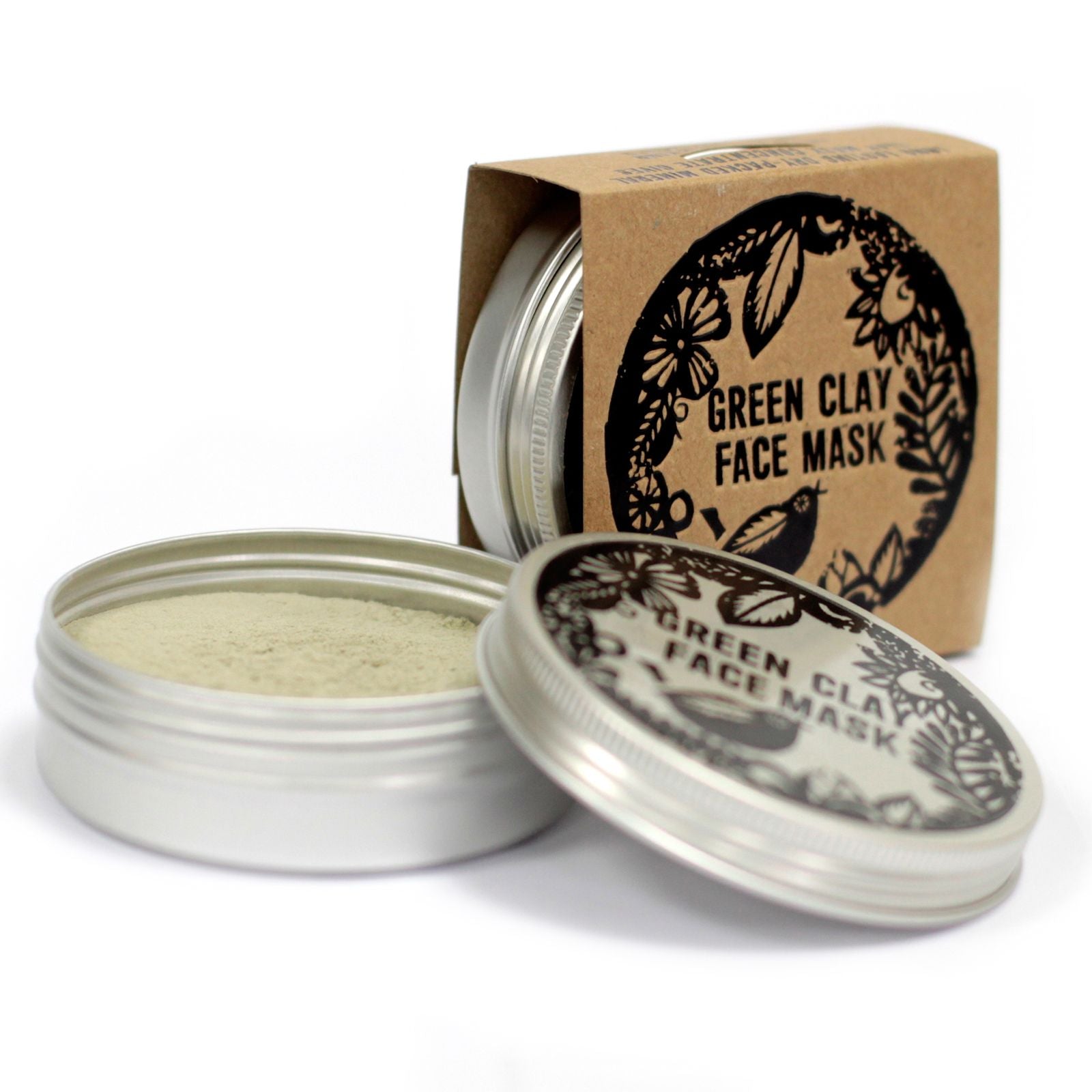Agnes + Cat Green Clay Face Mask for Refreshing Skin Care Ritual