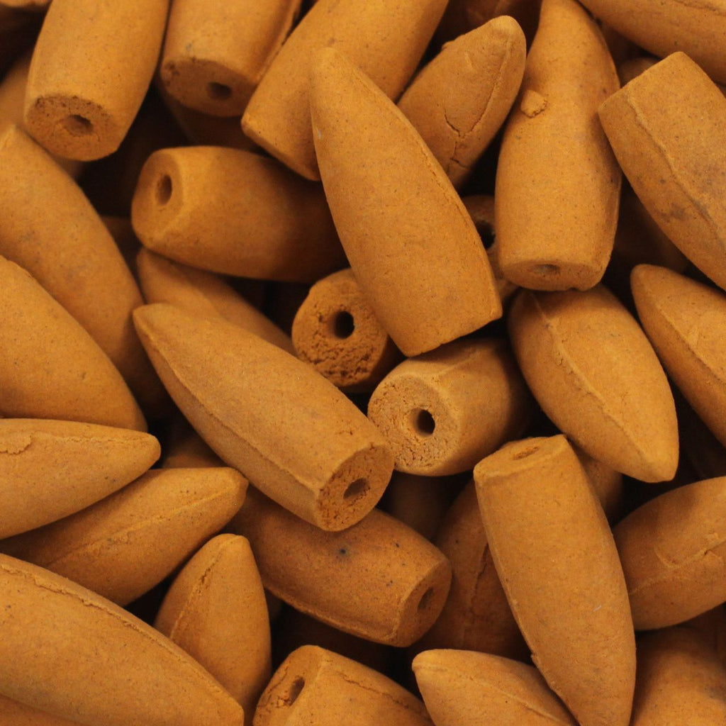 Back Flow Incense Cones Amber Aroma 225 Pieces for Home Fragrance