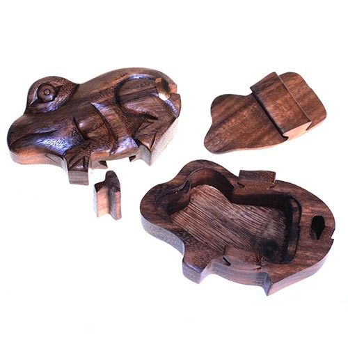 Bali Magic Box Frog Puzzle for Creative Gift Presentation Ideas