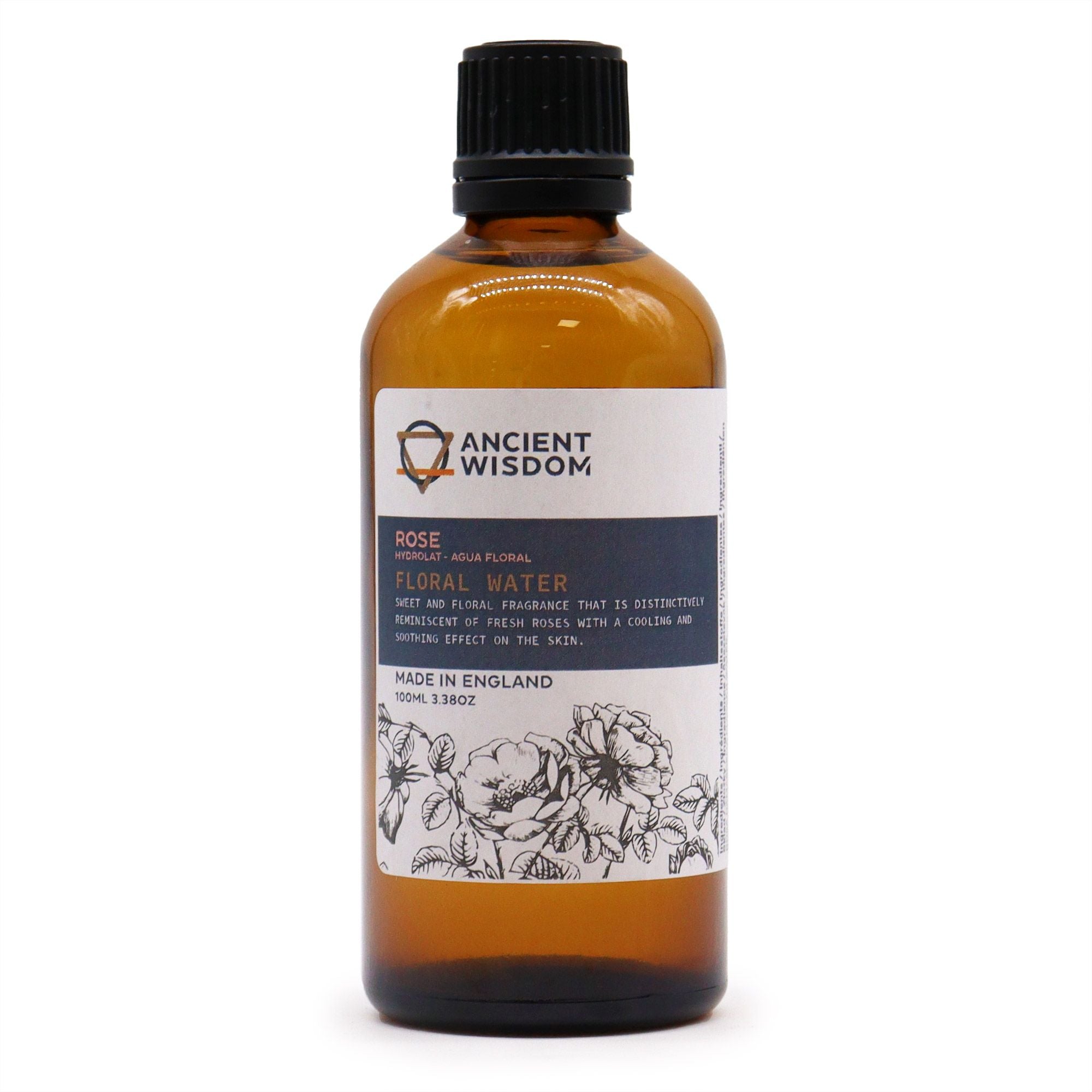 Rose Hydrolat 100ml Natural Toner for Hydration and Balance
