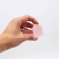 Gemstone Points Indian Rose Quartz 6cm Elegant Decorative Accent