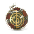 Orgonite Power Pendant Symbolic Power Dome for Energy Flow