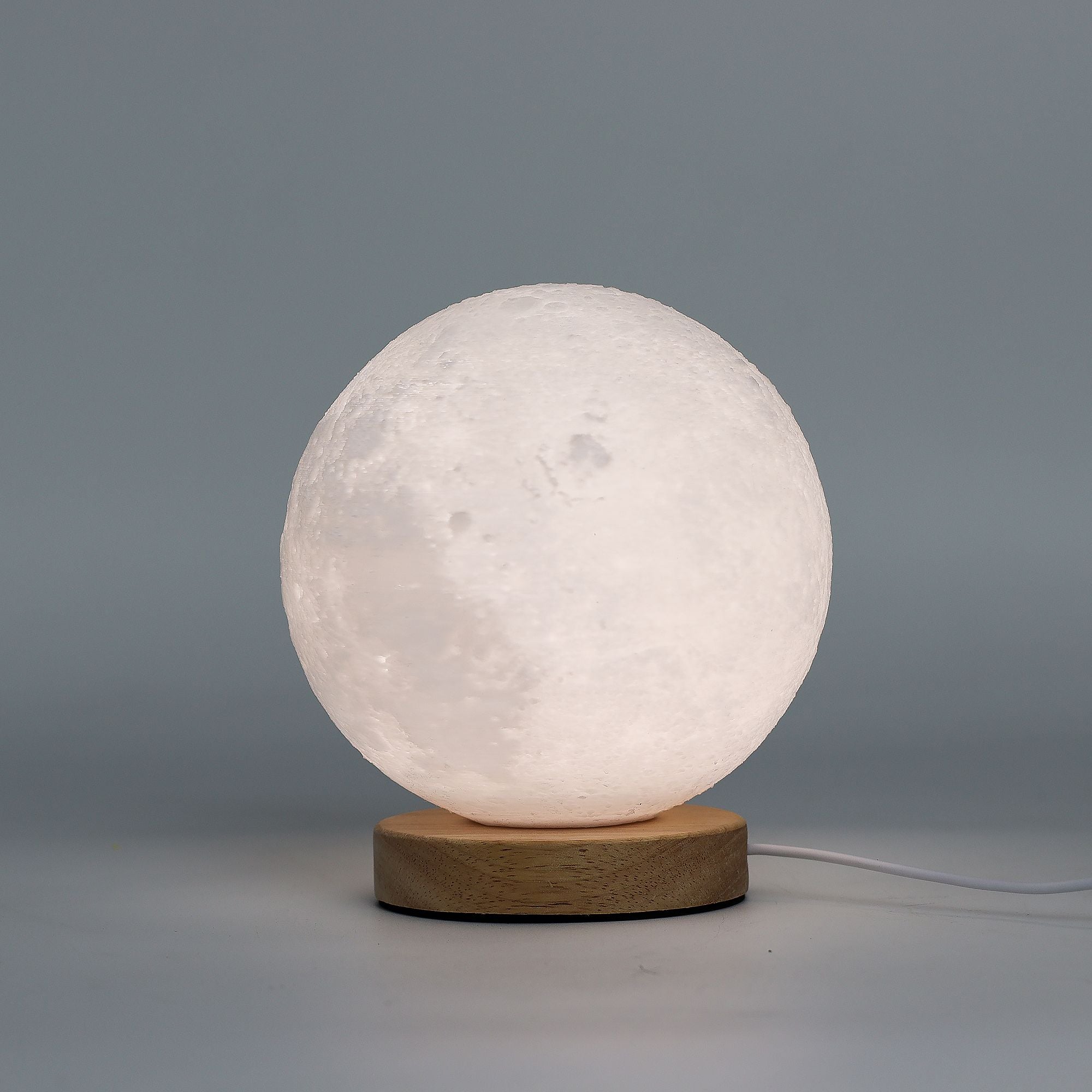 New Wave Moon Lamp USB with 3 Brightness Settings for Home Decor