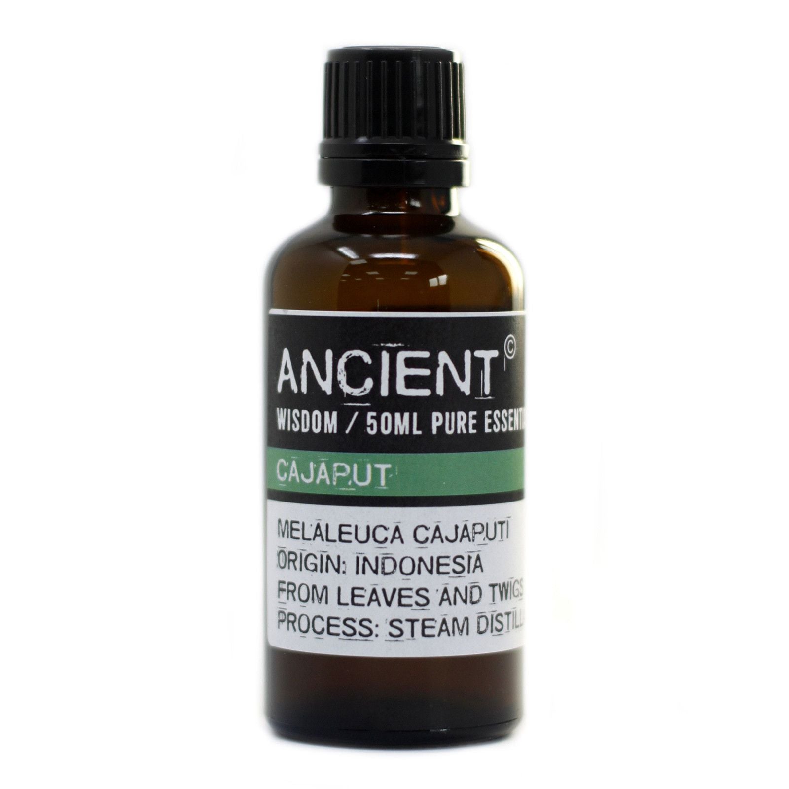 Cajaput Essential Oil 50ml for Insect Repellent and Congestion