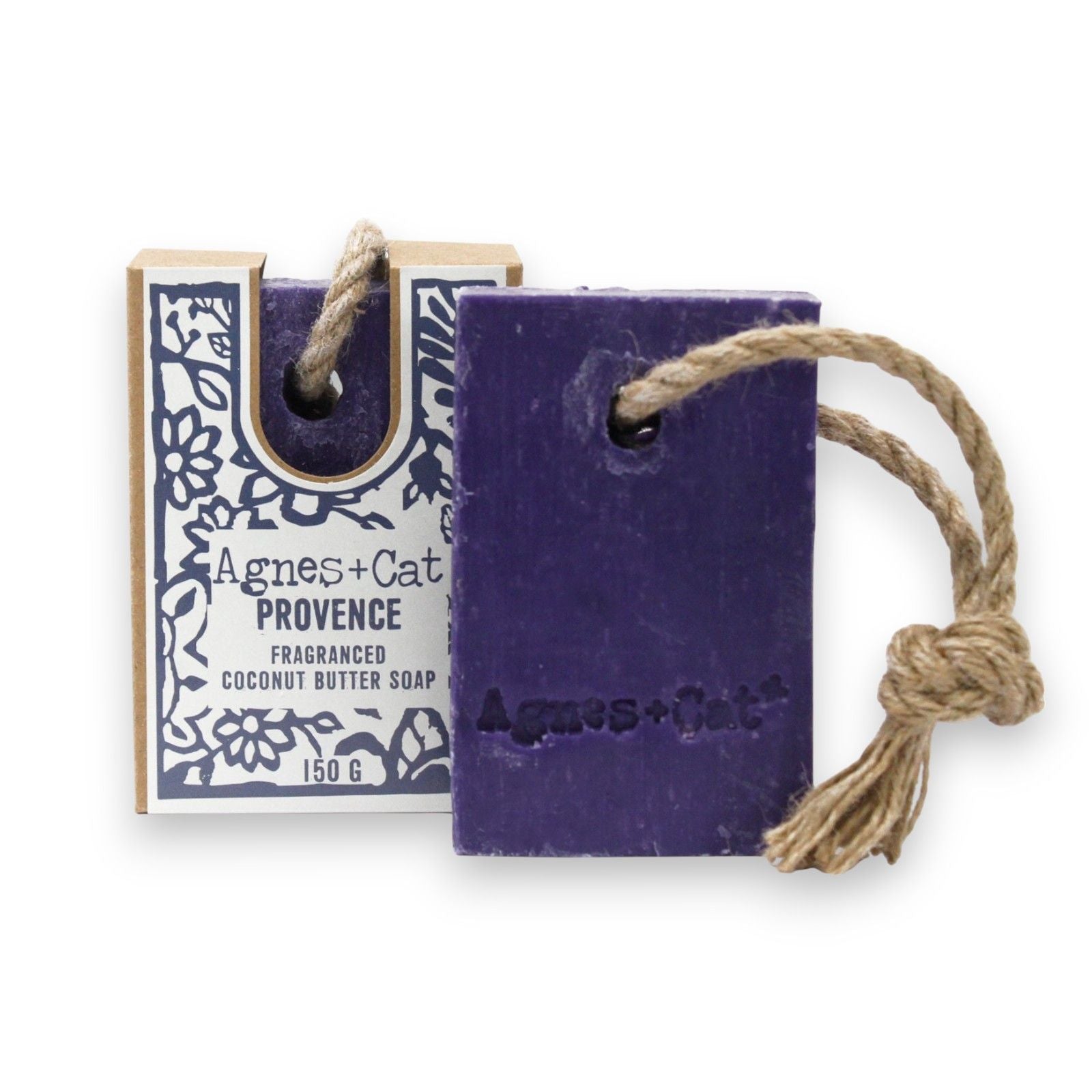 Agnes + Cat Soap On A Rope Provence Scented Bathroom Delight