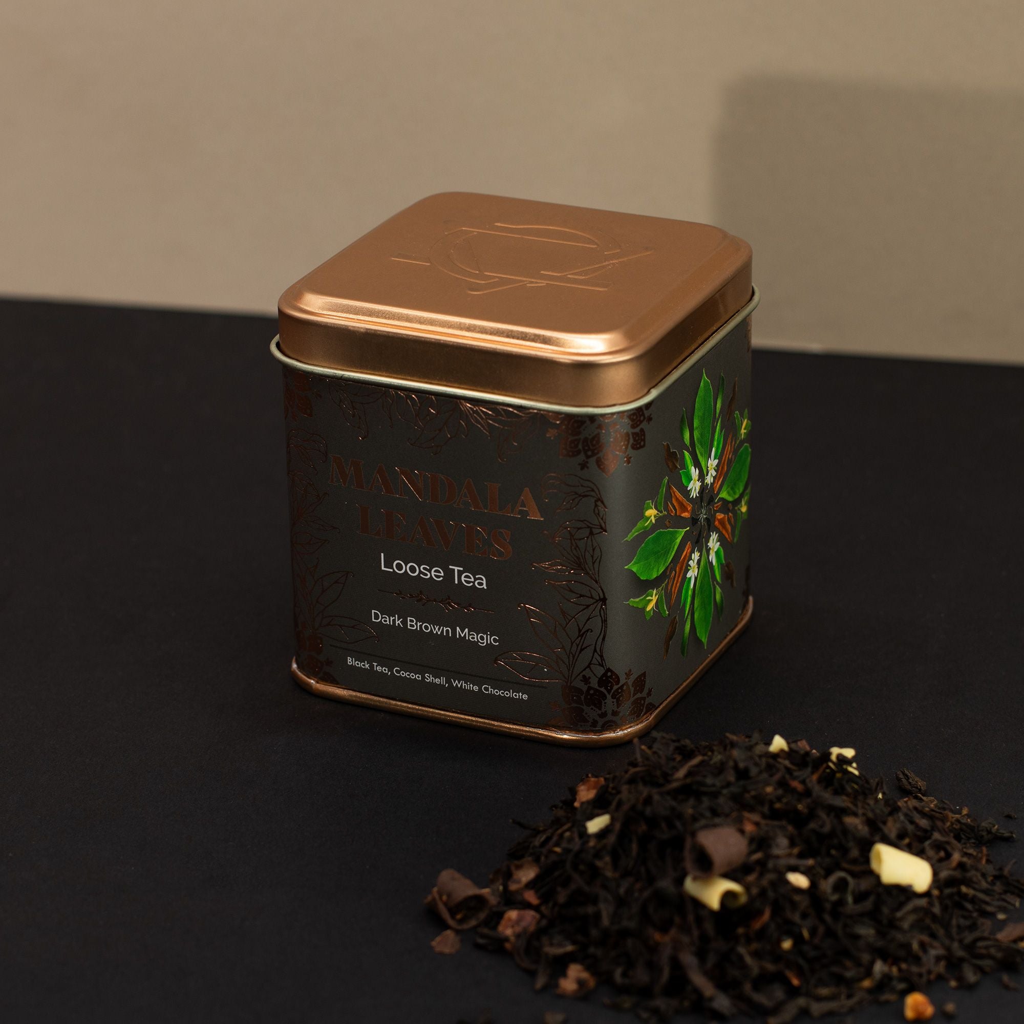 50g Dark Brown Magic Indulgent Black Tea with Chocolate Flavour