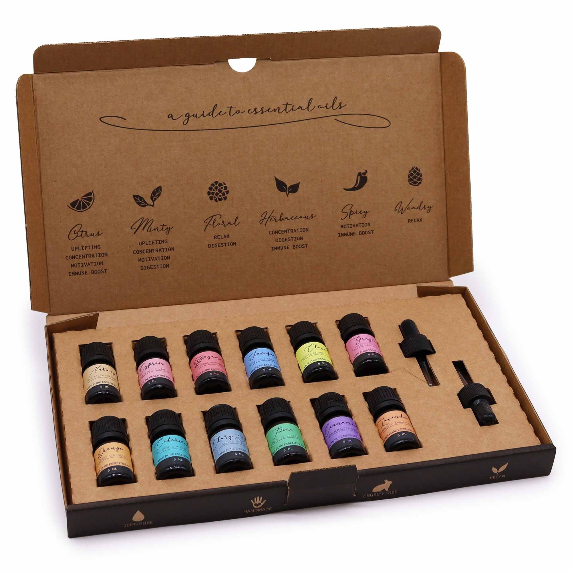 Aromatherapy Essential Oil Set Autumn Collection for Home Bliss