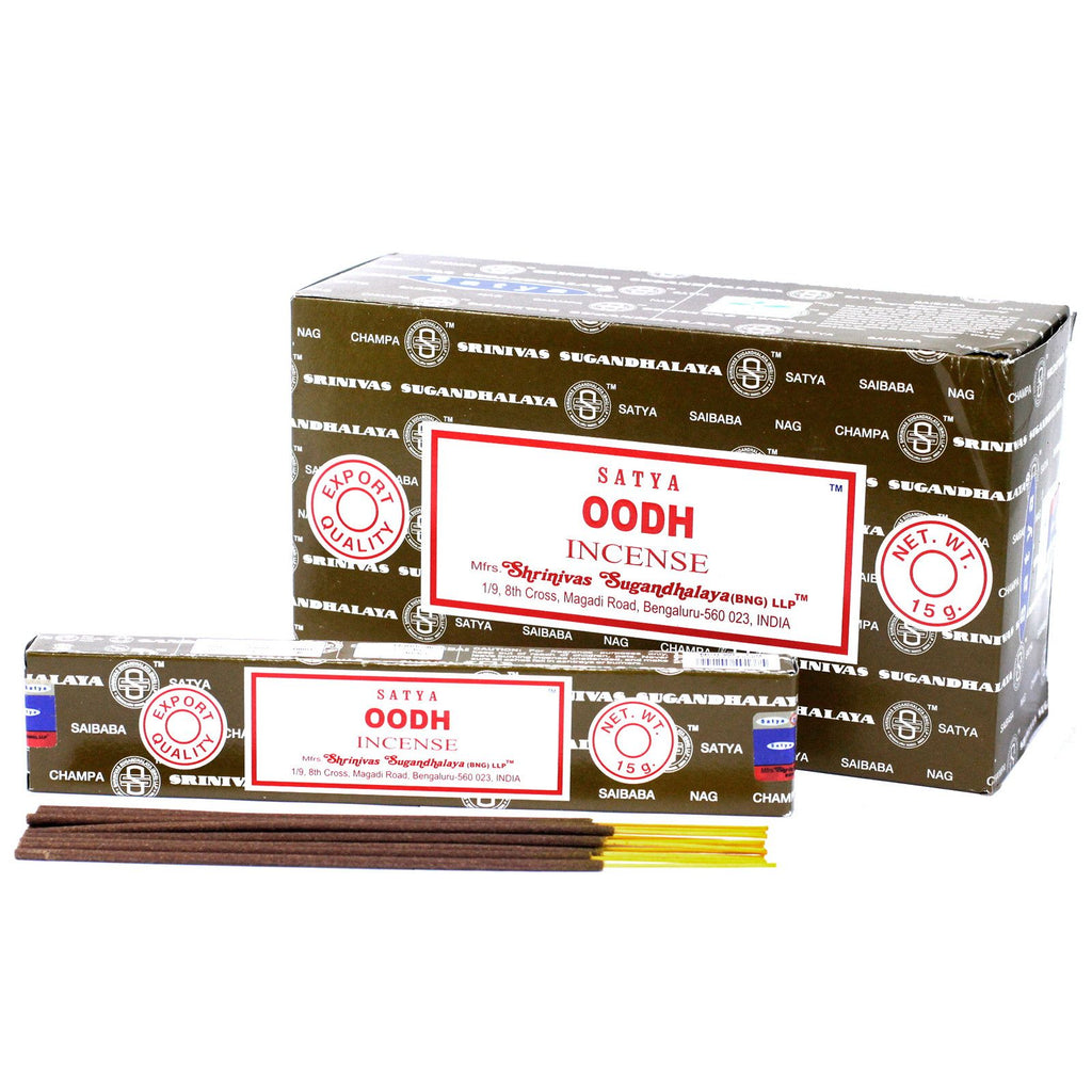 Satya Incense Sticks 15gm Oodh for Refreshing Home Aroma