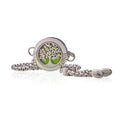 Aromatherapy Jewellery Chain Bracelet with Tree of Life Design