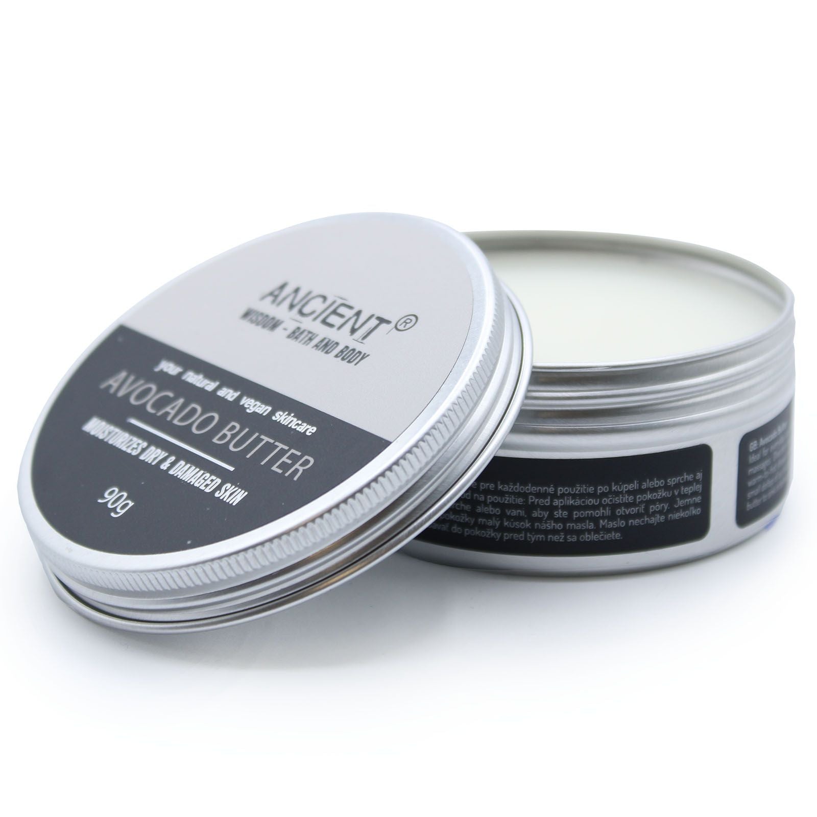 Pure Body Butter 90g Avocado Butter for Deep Skin Nourishment