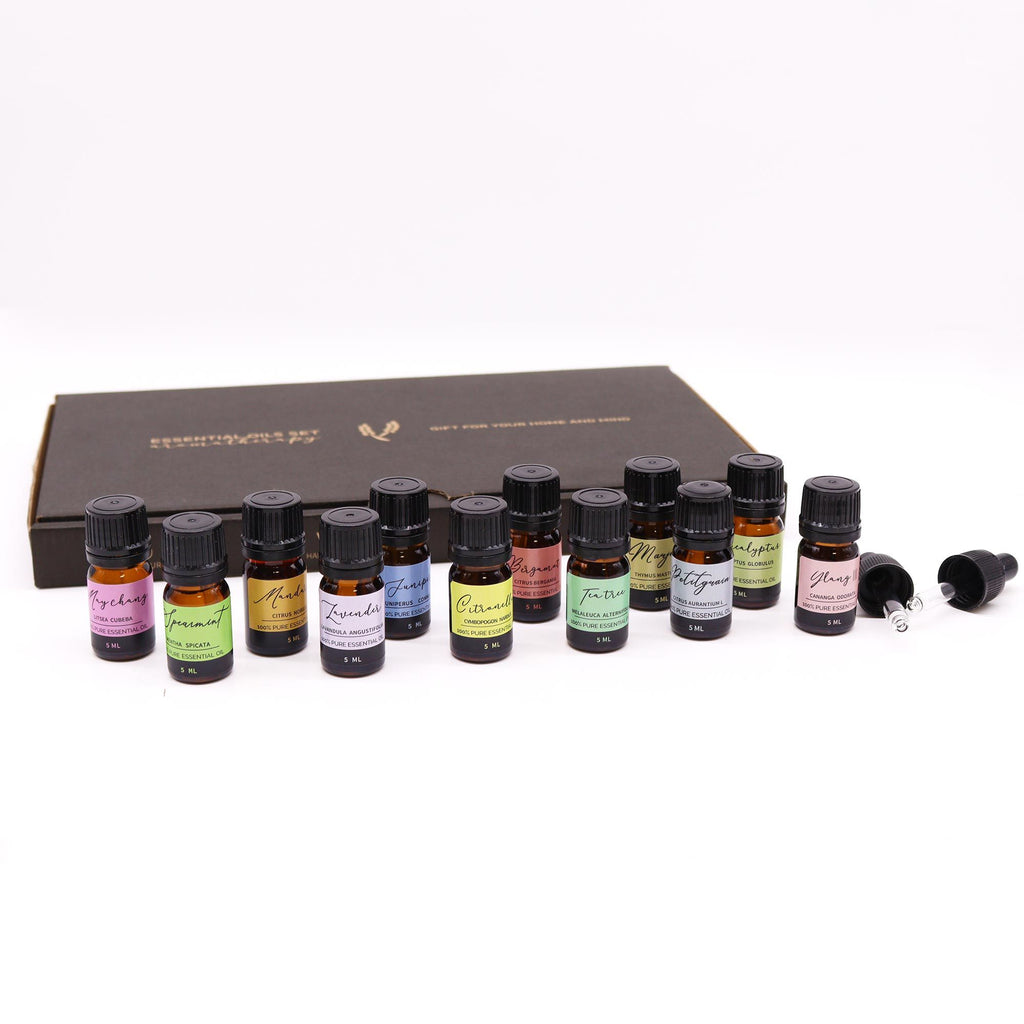 Aromatherapy Essential Oil Set Spring for Relaxation and Home Use