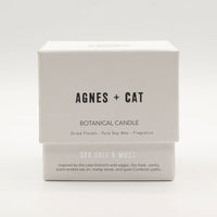 Agnes + Cat Botanical Soy Wax Candle - Sea Salt & Moss