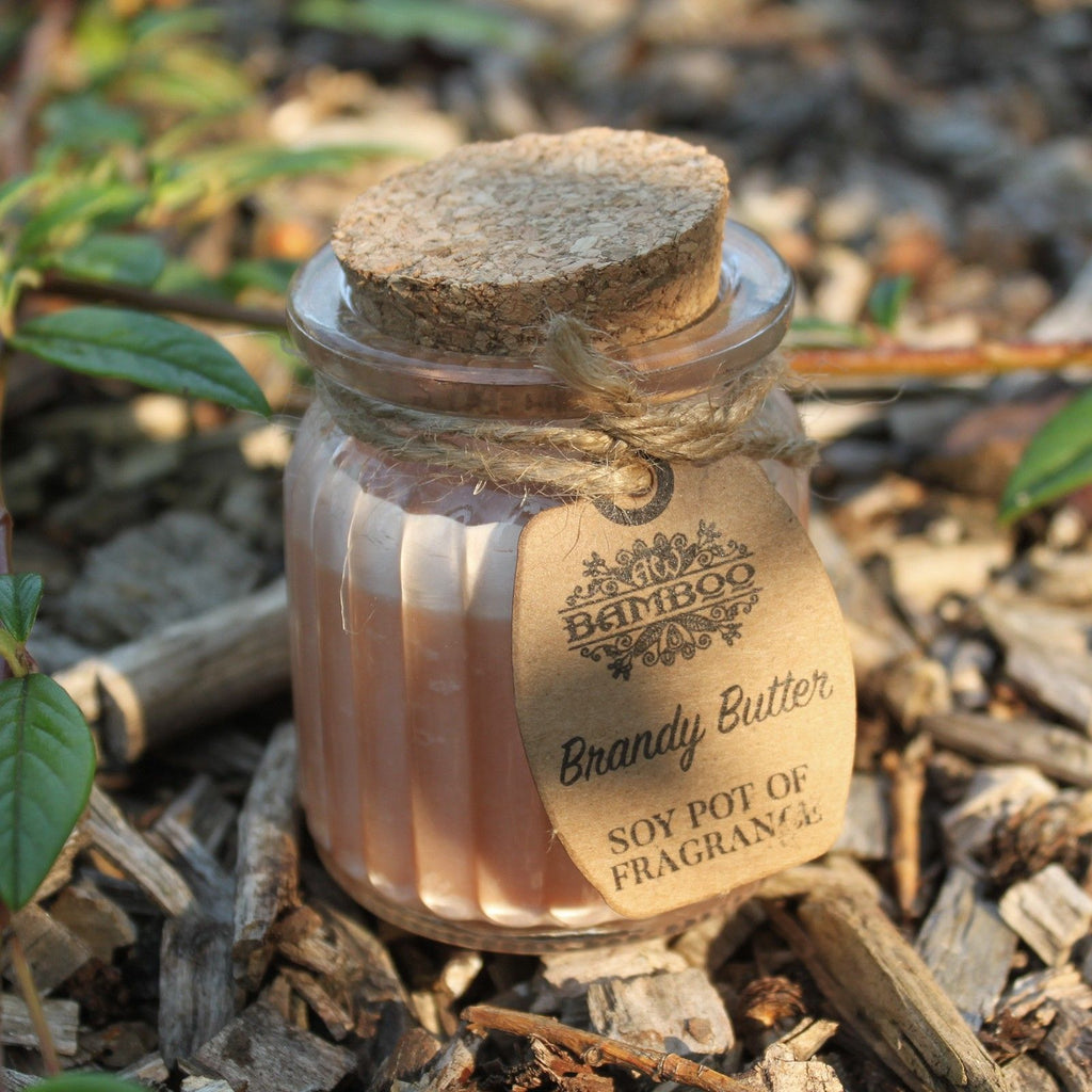 Brandy Butter Soy Pot of Fragrance Candles for Home Use