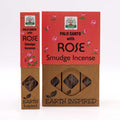 Earth Inspired Smudge Incense Sticks with Enchanting Rose Aroma