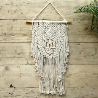 Macrame Wall Hanging Over Abundance for Chic Boho Decor