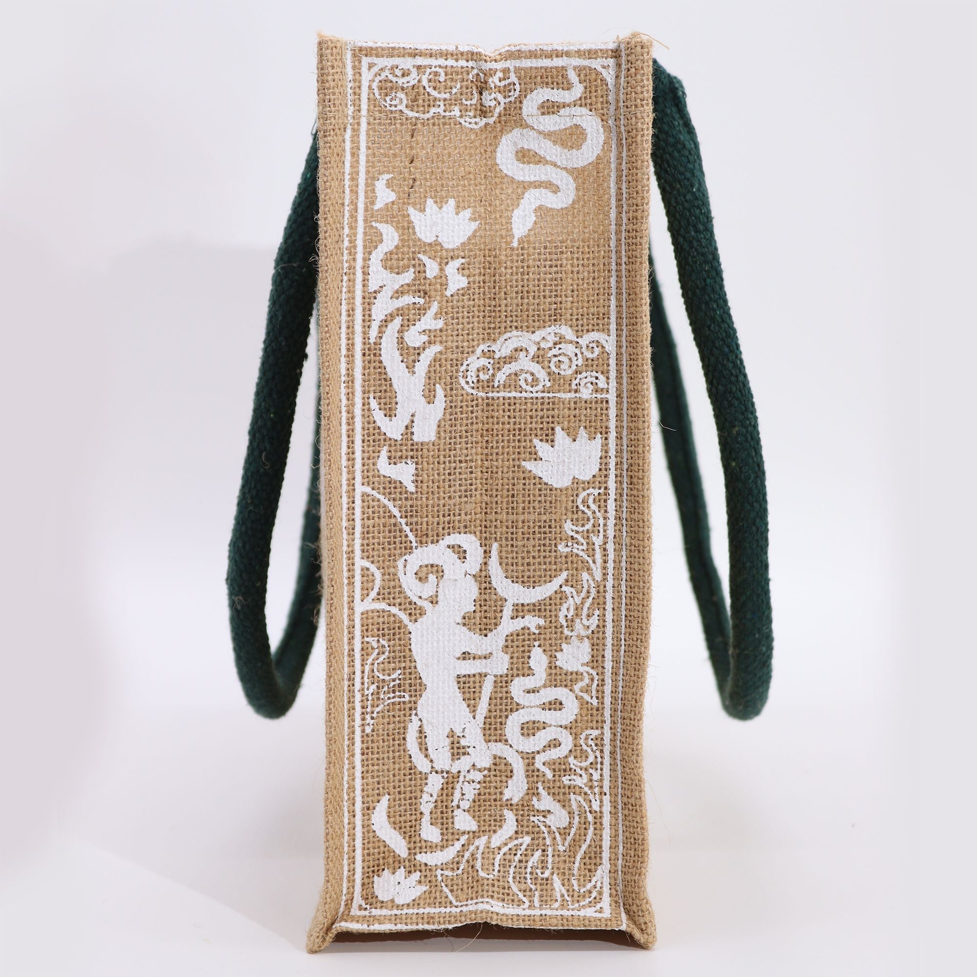 Hop Hare Jute Big Bag with Devil Tarot Design I Am Rare