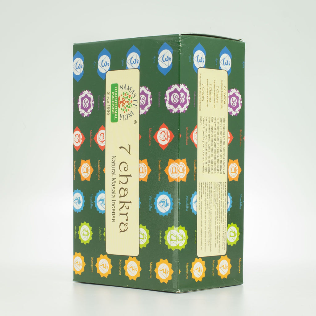 Namaste Mandala Masala Incense Sticks 7 Chakra for Calm Spaces