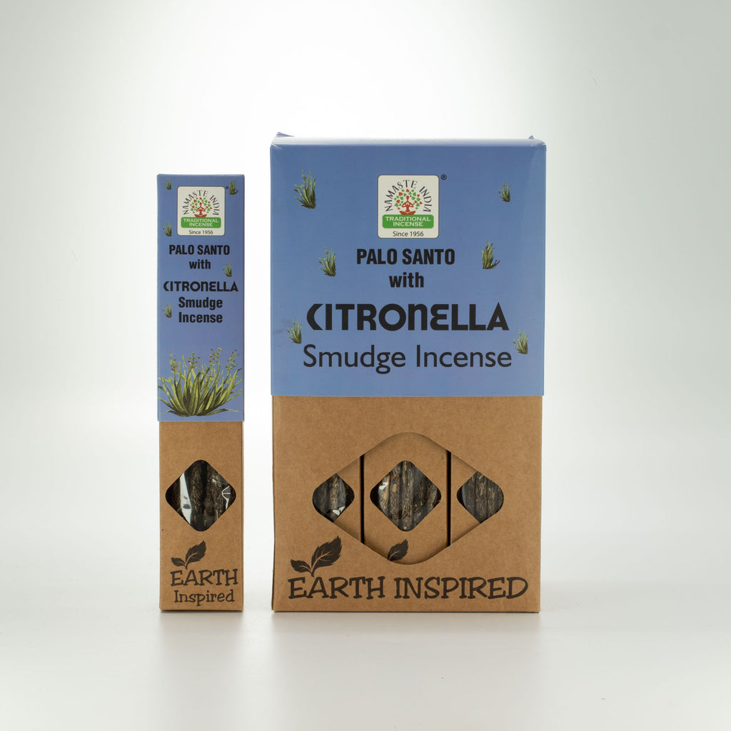 Earth Inspired Citronella Smudge Incense for Fresh Air Aroma