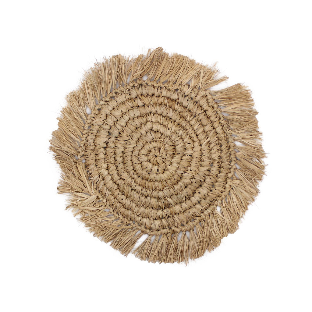Set of Six Natural Wall Art Pieces from the Kribo Collection