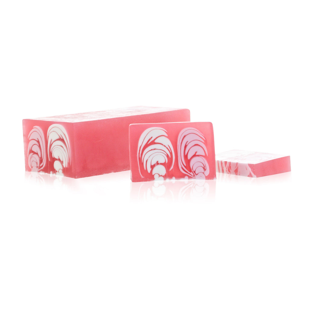 Handcrafted Rose Soap Slice 100g for Luxurious Bathing Delight