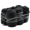 Pure Cotton Mesh Bag in Black for Eco Friendly Shopping Needs