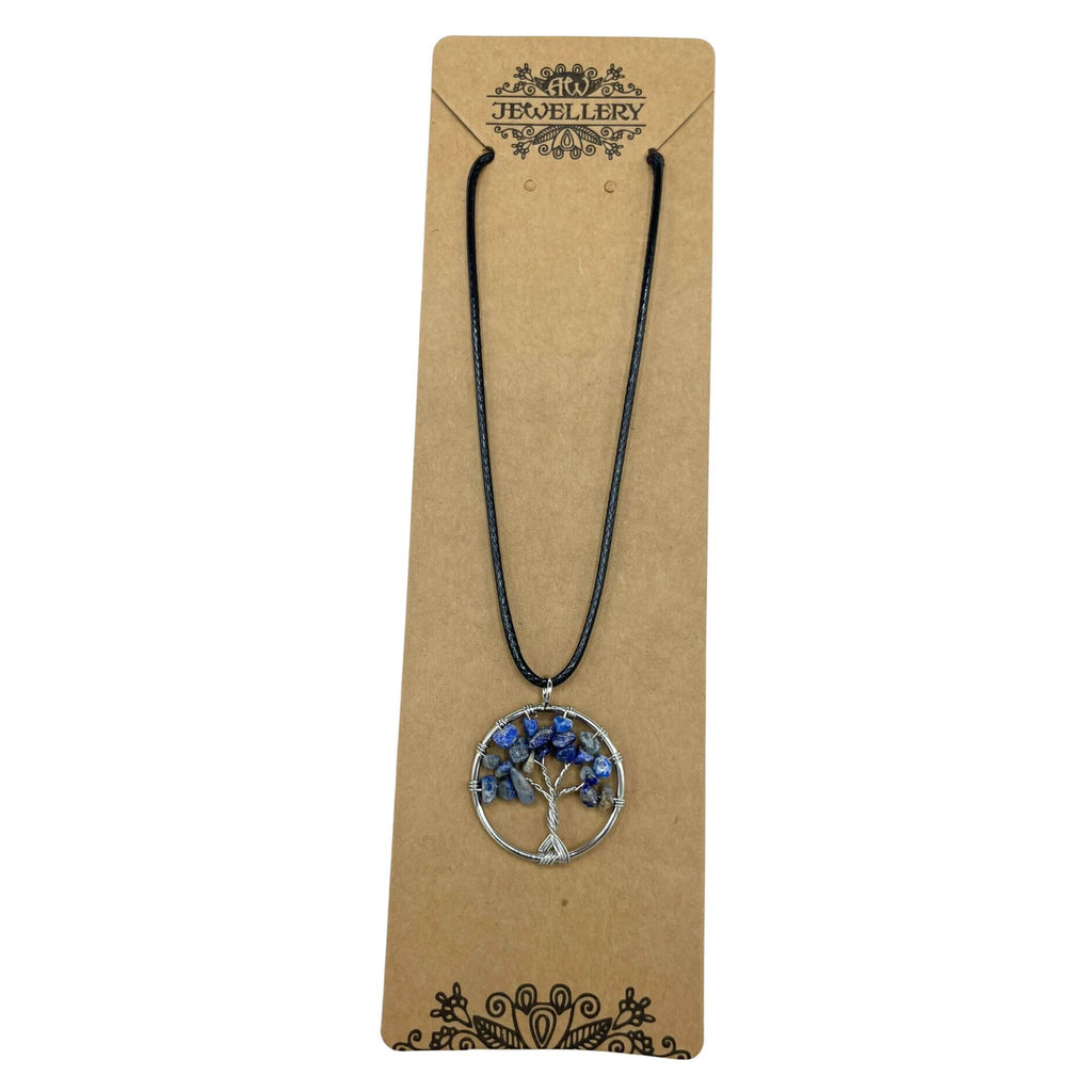 Tree of Life Pendant in Sodalite with Unique Design and Appeal