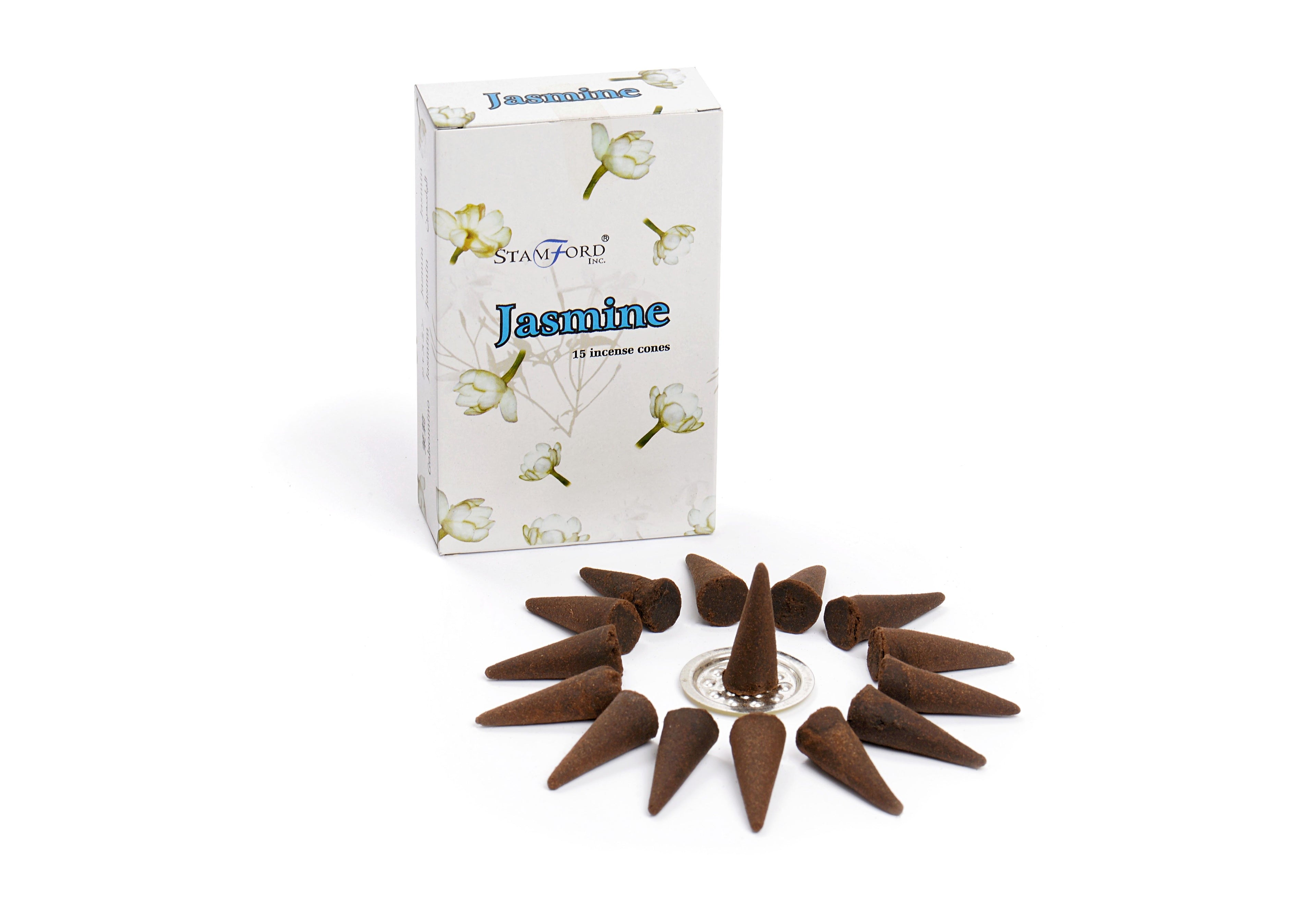 Jasmine Cones Stamford Premium Incense Cones for Home Fragrance