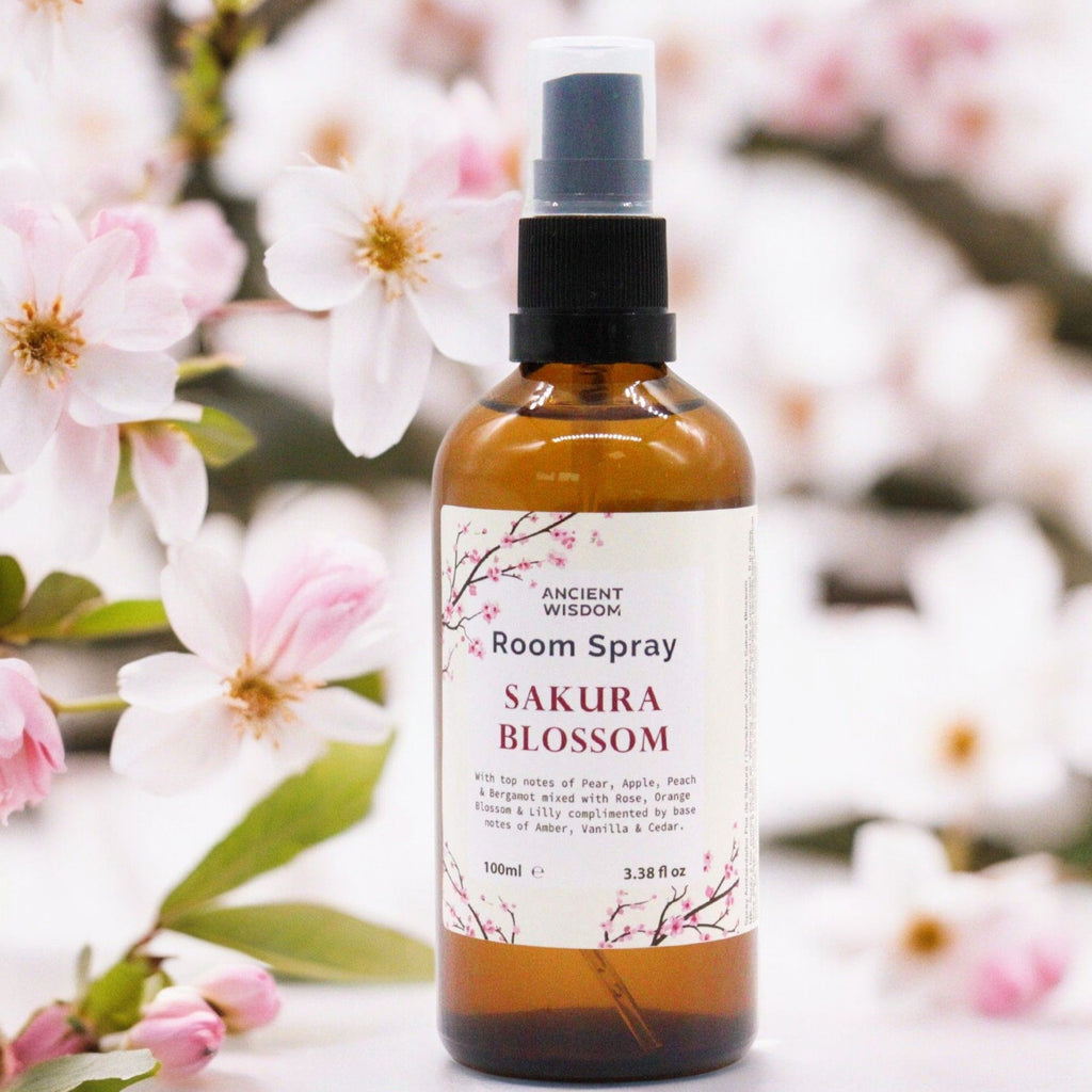 Home Fresh Room Spray with Sakura Essence 100ml for Aromatic Bliss