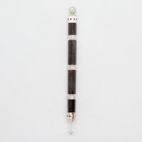 Bloodroot Soverign Wand -Extra Long Fancy Jasper Magic- Crystal Ball top - 26cm