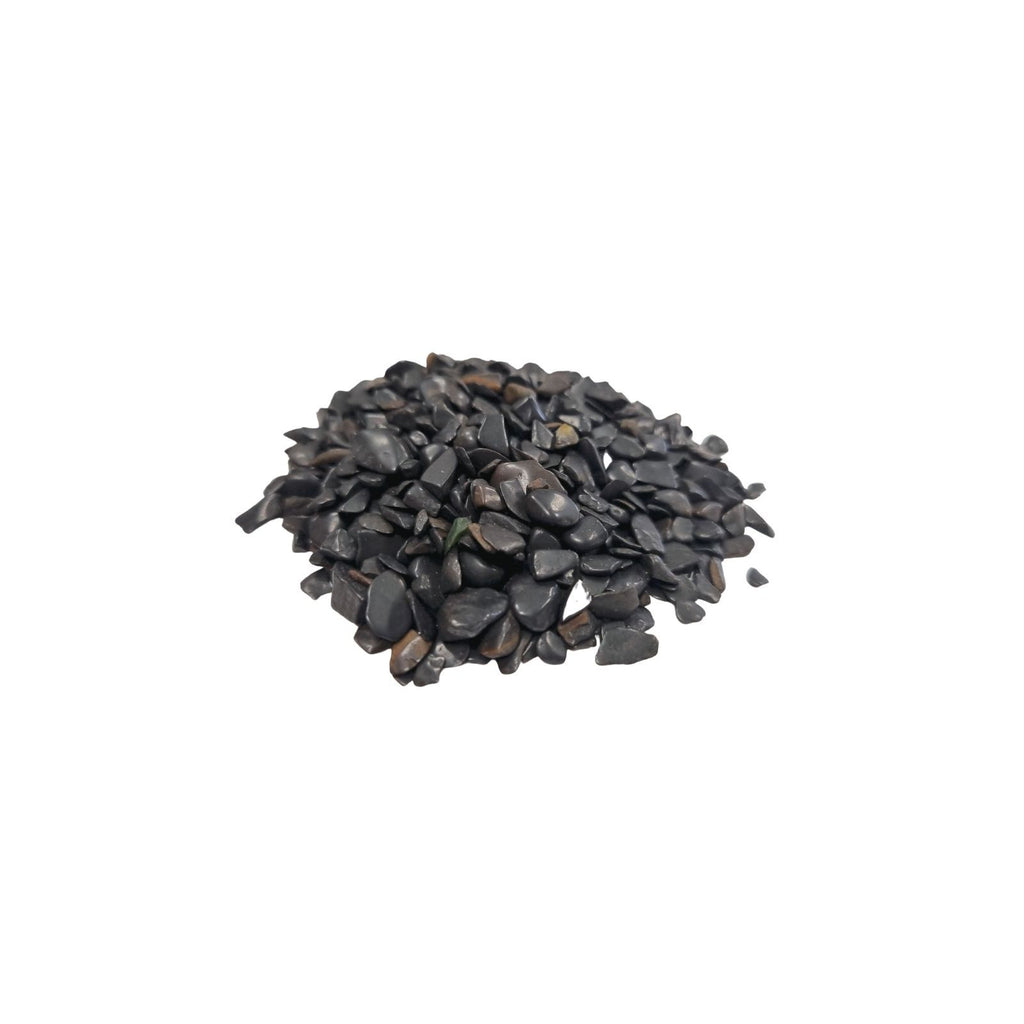 Black Tourmaline Gemstone Chips Bulk 1KG for Decorative Projects