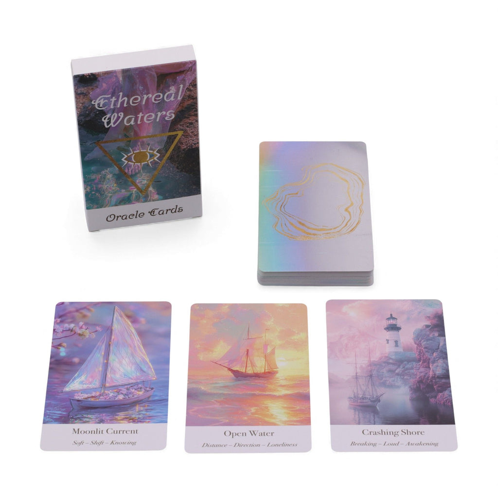 Ethereal Waters Oracle Cards for Intuitive Guidance and Reflection